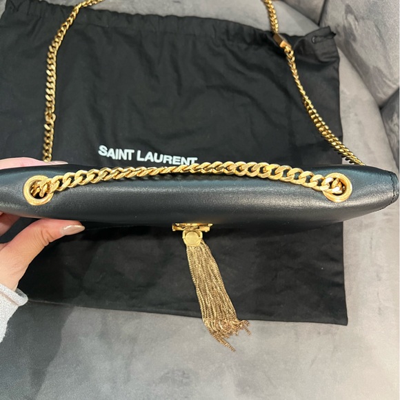Clearance-YSL Kate Tassel Medium Classic Monogram Bag - Picture 11 of 16